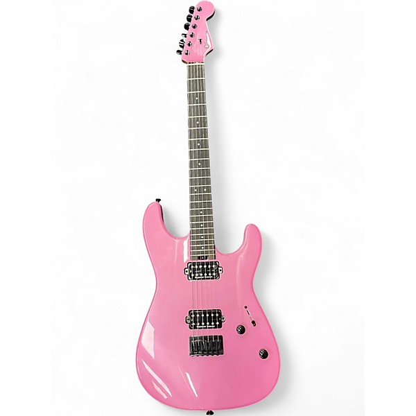 Used Charvel Pro Mod PLUS San Dimas HH HT E PLATINUM PINK Solid Body Electric Guitar