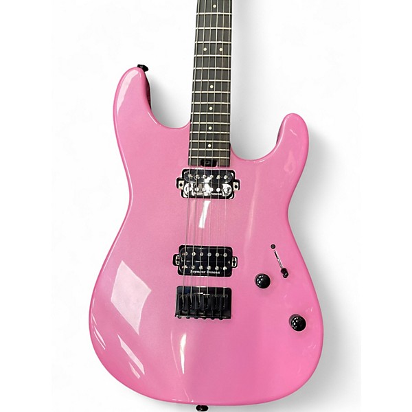 Used Charvel Pro Mod PLUS San Dimas HH HT E PLATINUM PINK Solid Body Electric Guitar