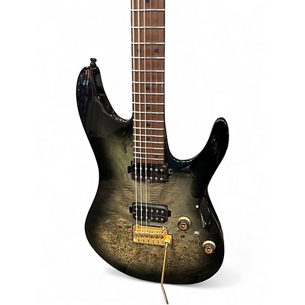 Used Ibanez AZ242 PBG Charcoal Black Burst Solid Body Electric Guitar