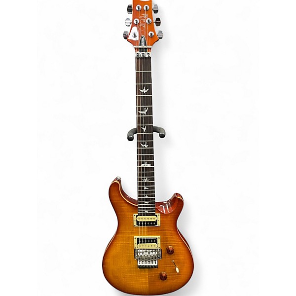 Used PRS SE Custom 24 Tobacco Burst Solid Body Electric Guitar