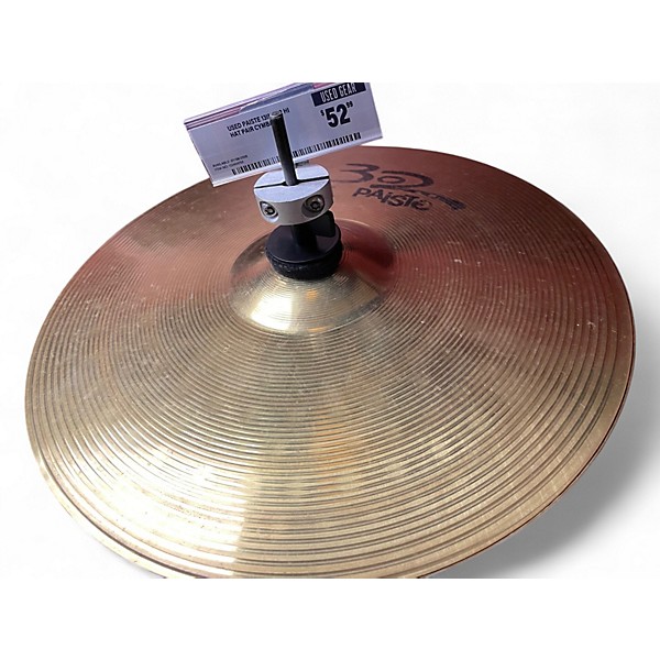 Used Paiste 13in 302 Hi Hat Pair Cymbal