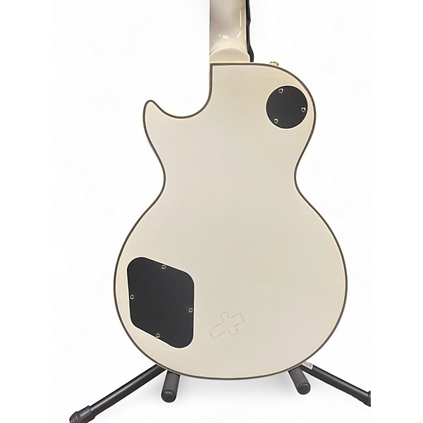 Used Epiphone Les Paul Custom Cream Solid Body Electric Guitar