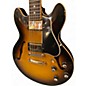Used Gibson CUSTOMSHOP ES-339 3 Tone Sunburst Hollow Body Electric Guitar