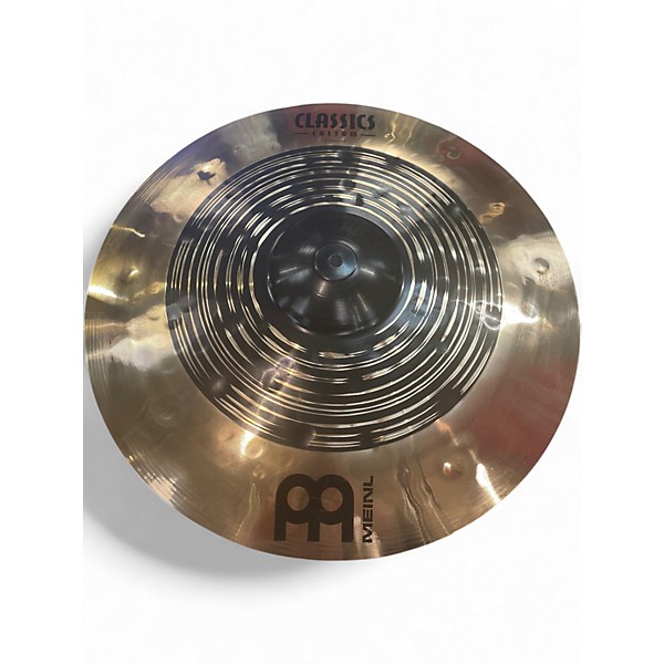 Used MEINL 19in Classics Custom Dual Crash Cymbal