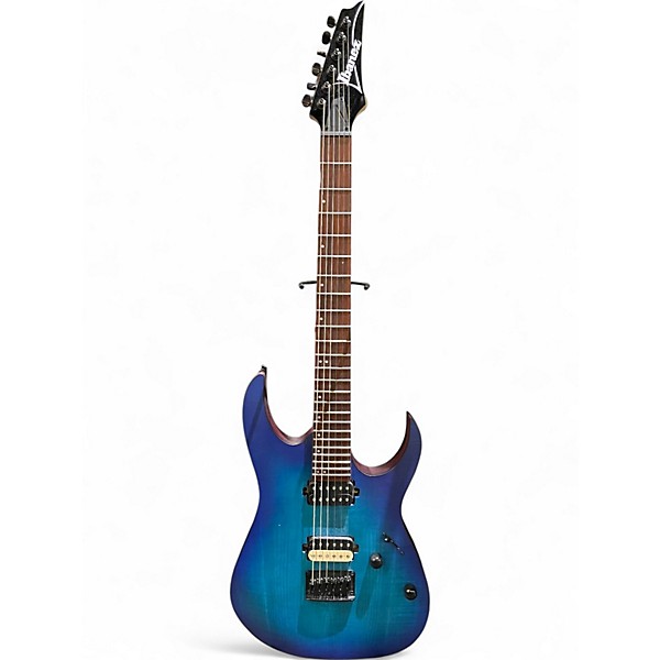 Used Ibanez RG6003FM Blue Solid Body Electric Guitar