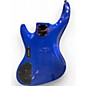 Used DeArmond Pilot Plus V Blue Electric Bass Guitar