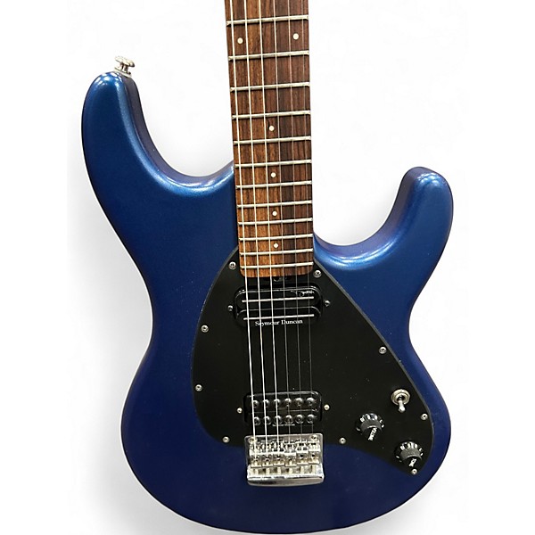 Used Ernie Ball Music Man Sub 1 Guitar Blue Solid Body Electric Guitar