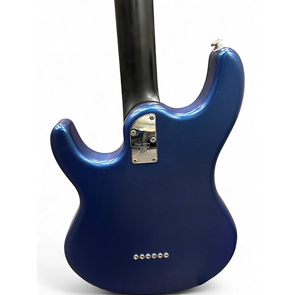 Used Ernie Ball Music Man Sub 1 Guitar Blue Solid Body Electric Guitar