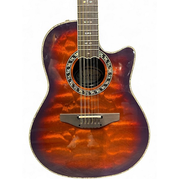 Used Ovation LEGEND PLUS C2059AXP 2 Color Sunburst 12 String Acoustic Guitar
