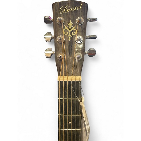 Used Bristol BM16 Natural Acoustic Guitar