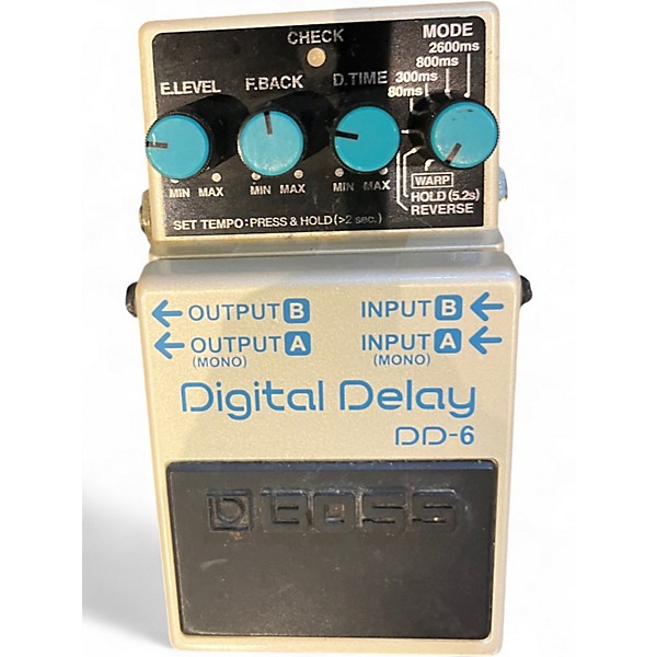 Used BOSS DD6 Digital Delay Effect Pedal