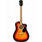 Used Fender FA125CE Sunburst Acoustic Electric Guitar thumbnail