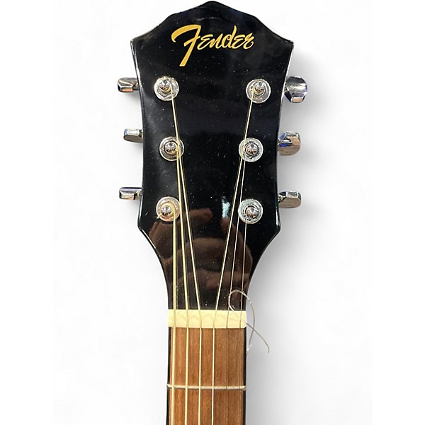 Used Fender FA125CE Sunburst Acoustic Electric Guitar