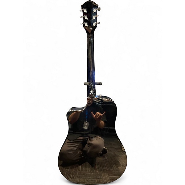 Used Fender FA125CE Sunburst Acoustic Electric Guitar