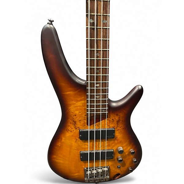 Used Ibanez SR500PB 2 Color Sunburst Electric Bass Guitar