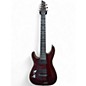 Used Schecter Guitar Research Diamond Series Hellraiser Left Handed Red Solid Body Electric Guitar thumbnail