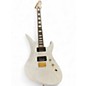 Used Schecter Guitar Research 50TH ANNIVERSARY A-6 AVENGER Trans White Solid Body Electric Guitar thumbnail