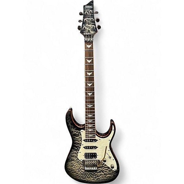 Used Schecter Guitar Research Banshee CHARCOAL Solid Body Electric Guitar