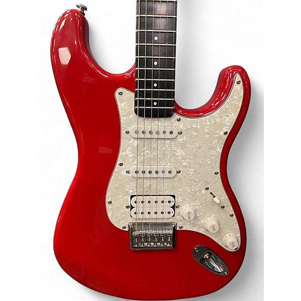 Used Fretlight Optek 400 Red Solid Body Electric Guitar
