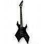 Used B.C. Rich Stranger Things “Eddie's” Inspired NJ Warlock Black Solid Body Electric Guitar