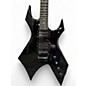 Used B.C. Rich Stranger Things “Eddie's” Inspired NJ Warlock Black Solid Body Electric Guitar