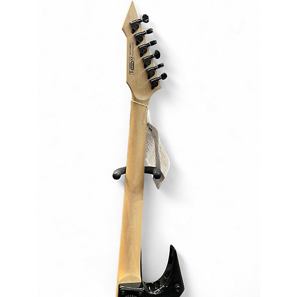 Used B.C. Rich Stranger Things “Eddie's” Inspired NJ Warlock Black Solid Body Electric Guitar