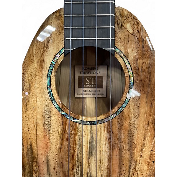Used Romero Creations ST CONCERT MANGO Natural Ukulele