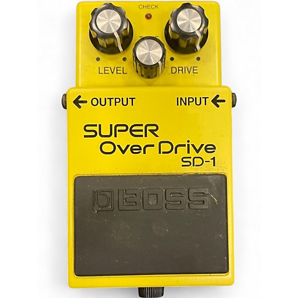 Used BOSS SD1 Super Overdrive Effect Pedal