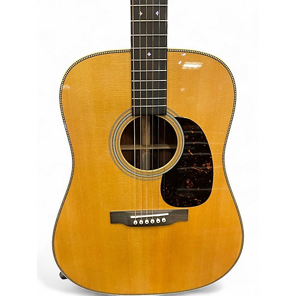 Used 2024 Martin HD28 Natural Acoustic Guitar