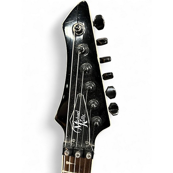 Used Michael Kelly Hex Black Solid Body Electric Guitar