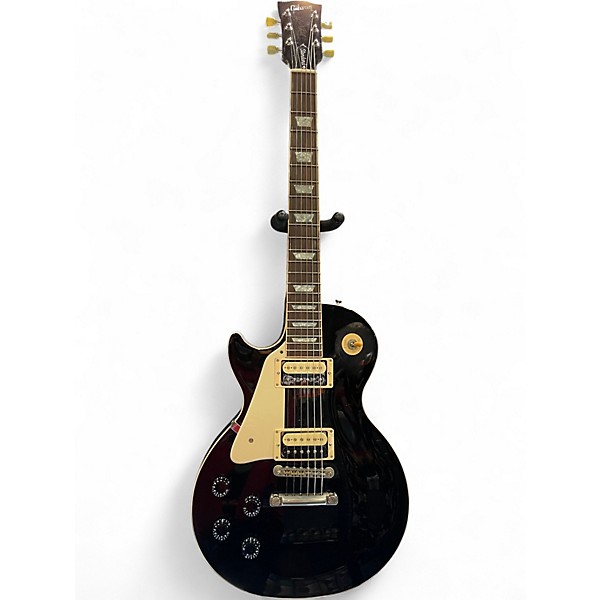 Used Gibson Les Paul Standard 60s lefty Black Solid Body Electric Guitar