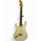 Used Fender  av II 61 strat lefty Olympic White Solid Body Electric Guitar thumbnail