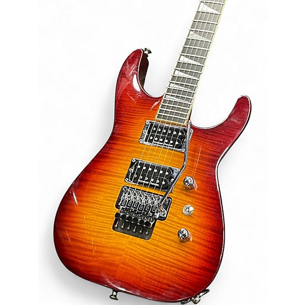 Used 2000s Jackson SL2H-MAH Amber Burst Solid Body Electric Guitar