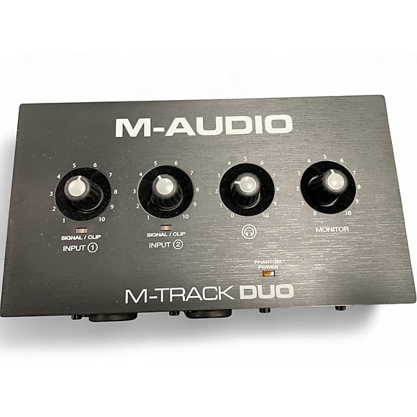 Used M-Audio M-Track Duo Audio Interface