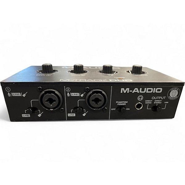 Used M-Audio M-Track Duo Audio Interface