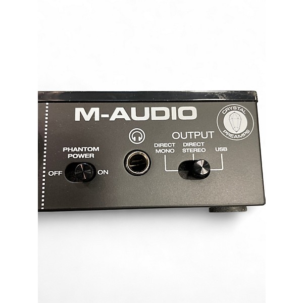 Used M-Audio M-Track Duo Audio Interface