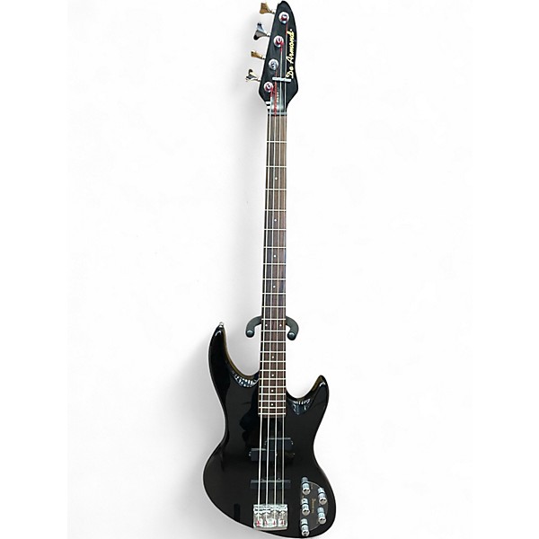 Used De Armond PILOT Black Electric Bass Guitar
