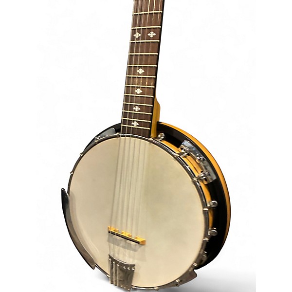 Used Gold Tone GT500 Banjitar 6 String Natural Banjo
