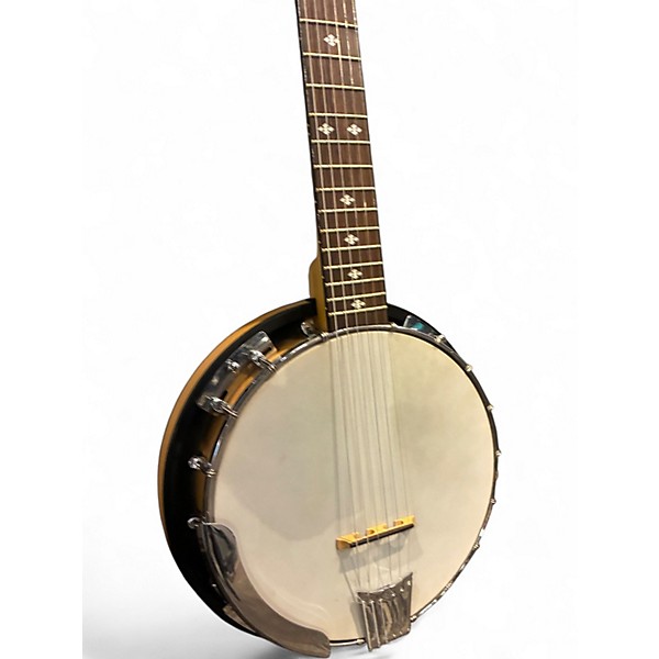 Used Gold Tone GT500 Banjitar 6 String Natural Banjo
