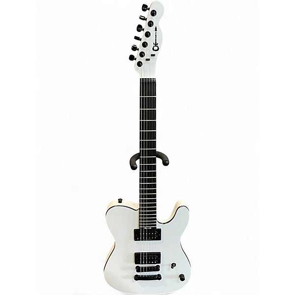 Used Charvel Joe Duplantier Signature Alpine White Solid Body Electric Guitar