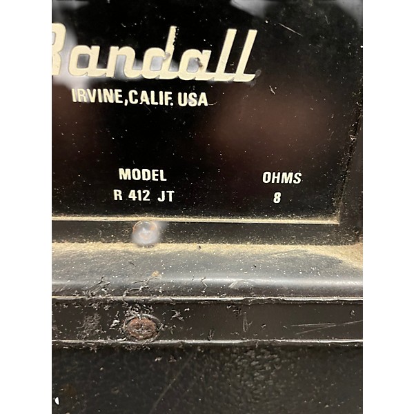 Used Randall R412JT Guitar Cabinet