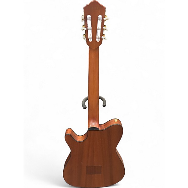 Used Ibanez FRH10N Natural Classical Acoustic Electric Guitar