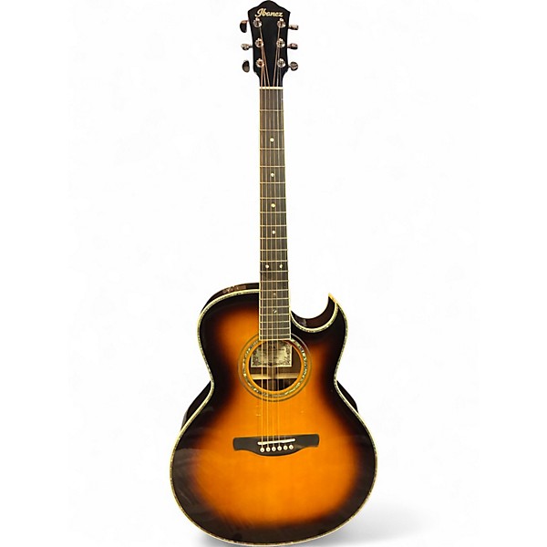 Used Ibanez JSA-20VB Sunburst Acoustic Electric Guitar