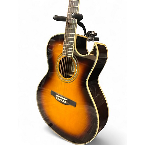 Used Ibanez JSA-20VB Sunburst Acoustic Electric Guitar