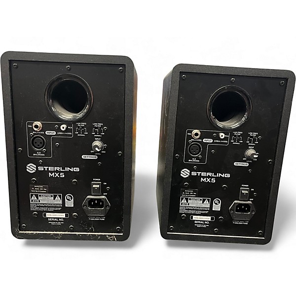 Used Sterling Audio MX5 Pair Powered Monitor