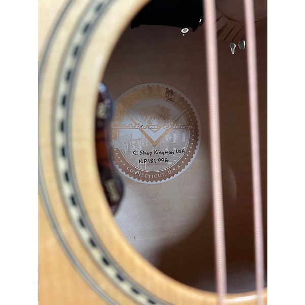 Used Fender Custom Shop Kingman 1 of 15 Natural Acoustic Electric Guitar