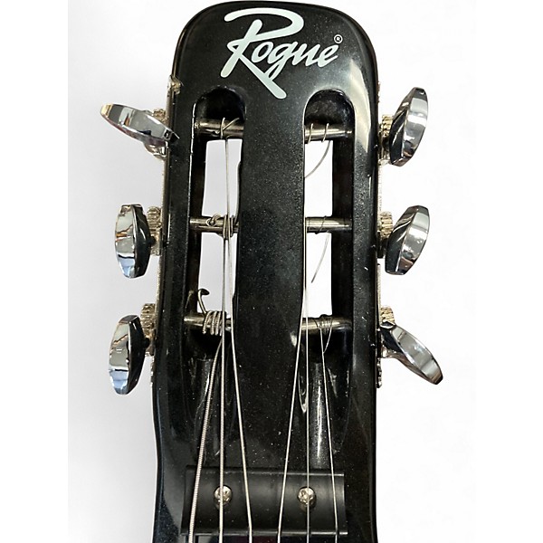 Used Rogue RLS-1 Lap Steel Metallic Black Lap Steel