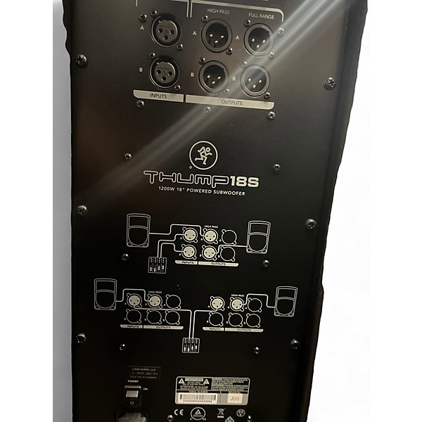 Used Mackie THUMP 18S Powered Subwoofer