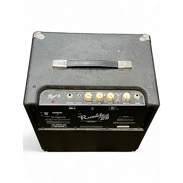 Used Fender Rumble 25 25W 1x10 Bass Combo Amp