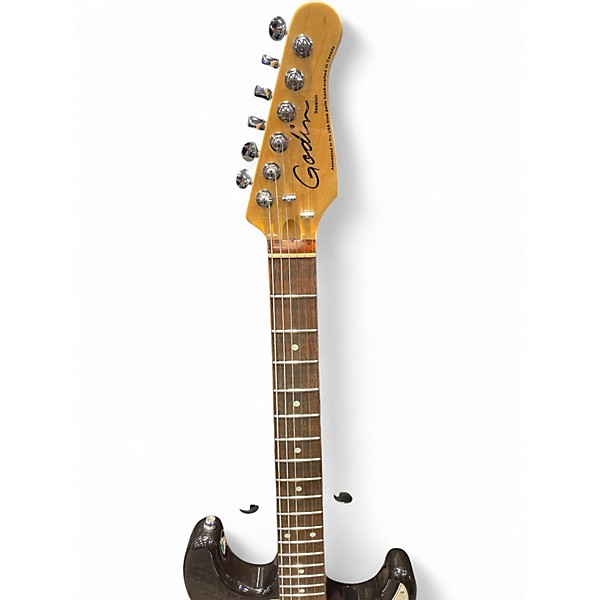 Used Godin Session Black Solid Body Electric Guitar